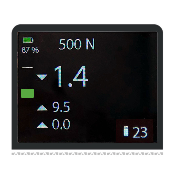 Display night mode Centor Easy II