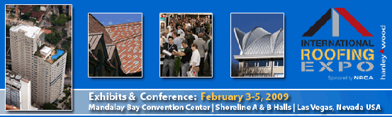 Com-Ten will have an exhibit at Roofing Expo 2009 in Las Vegas