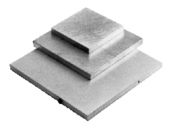 Steel square compression platen