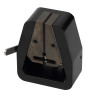 Self-closing wedge clamp