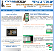 Newsletter april 2015 - New features for the force and torque gauges Centor Touch
